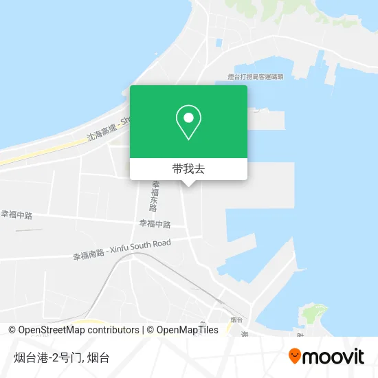 烟台港-2号门地图