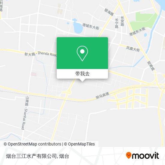 烟台三江水产有限公司地图