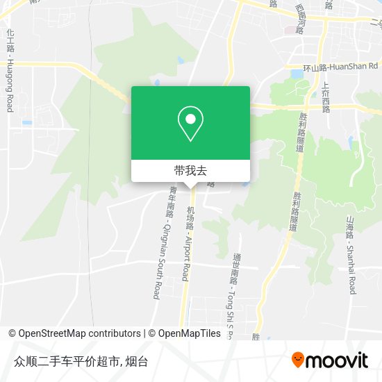 众顺二手车平价超市地图