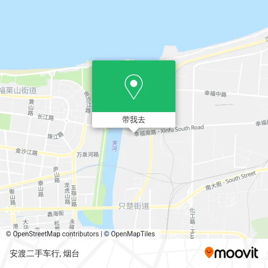 安渡二手车行地图