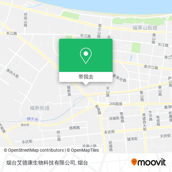 烟台艾德康生物科技有限公司地图