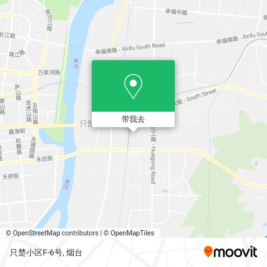 只楚小区F-6号地图