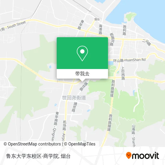 鲁东大学东校区-商学院地图