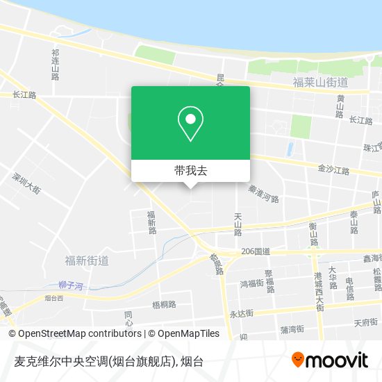 麦克维尔中央空调(烟台旗舰店)地图