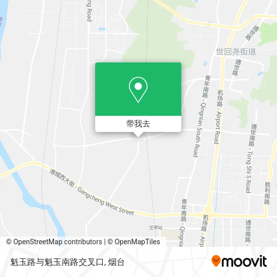 魁玉路与魁玉南路交叉口地图