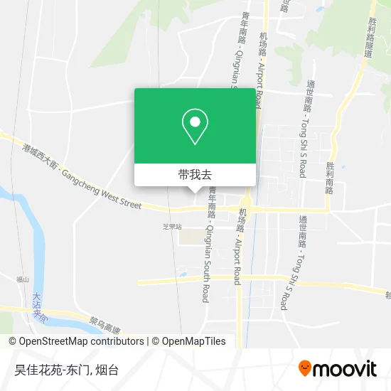 昊佳花苑-东门地图