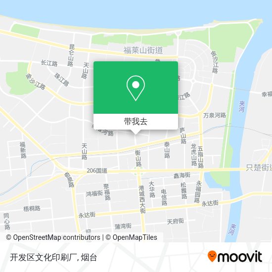 开发区文化印刷厂地图