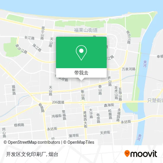 开发区文化印刷厂地图