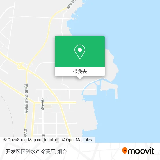 开发区国兴水产冷藏厂地图