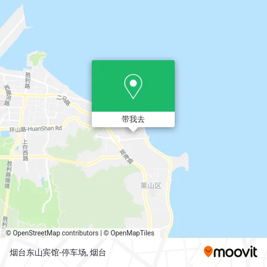 烟台东山宾馆-停车场地图