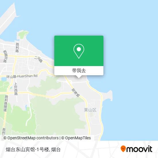 烟台东山宾馆-1号楼地图