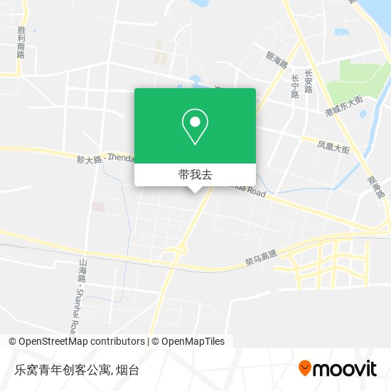 乐窝青年创客公寓地图