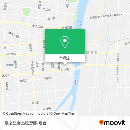 晨之星食品经营部地图