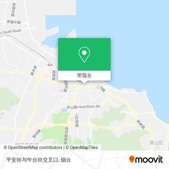 平安街与午台街交叉口地图