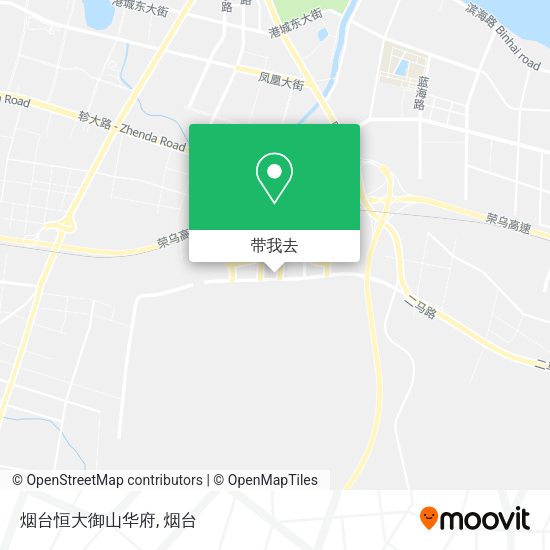 烟台恒大御山华府地图