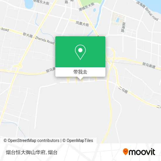 烟台恒大御山华府地图