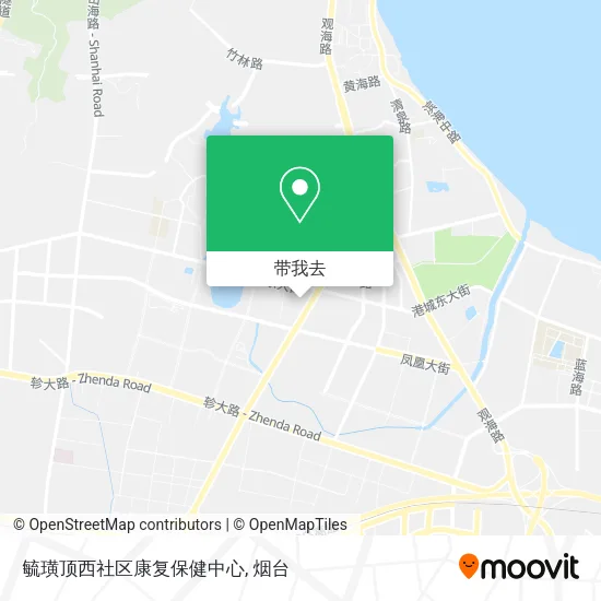 毓璜顶西社区康复保健中心地图