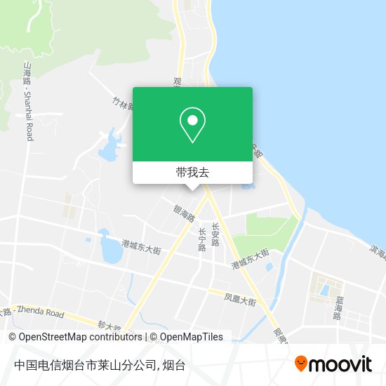 中国电信烟台市莱山分公司地图