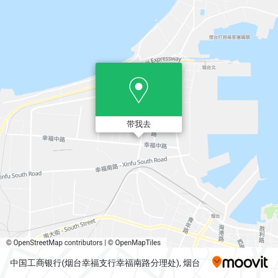 中国工商银行(烟台幸福支行幸福南路分理处)地图