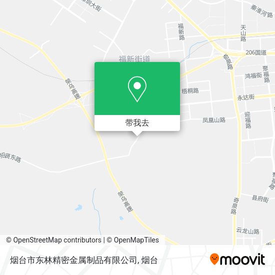 烟台市东林精密金属制品有限公司地图