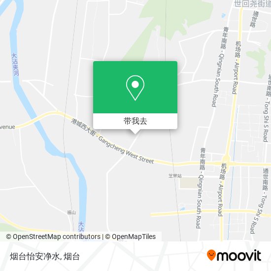 烟台怡安净水地图