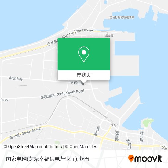 国家电网(芝罘幸福供电营业厅)地图