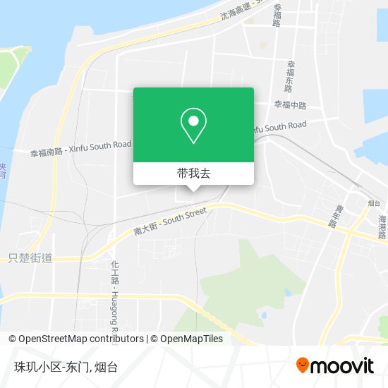 珠玑小区-东门地图