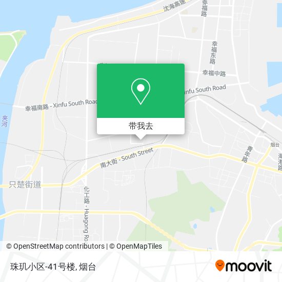 珠玑小区-41号楼地图