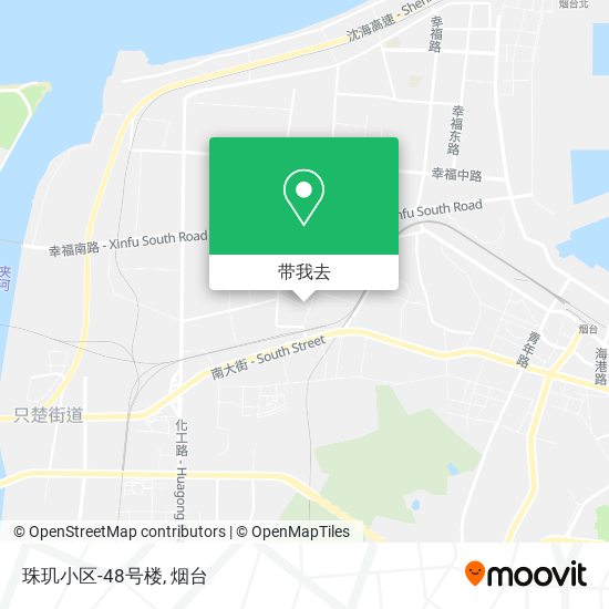 珠玑小区-48号楼地图
