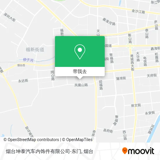 烟台坤泰汽车内饰件有限公司-东门地图