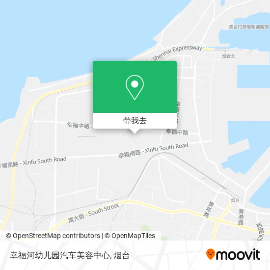 幸福河幼儿园汽车美容中心地图