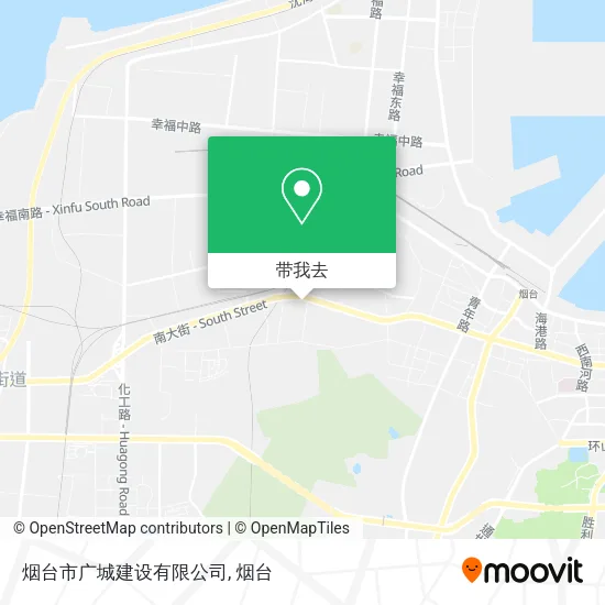 烟台市广城建设有限公司地图