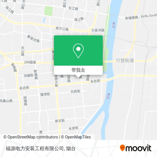 福源电力安装工程有限公司地图