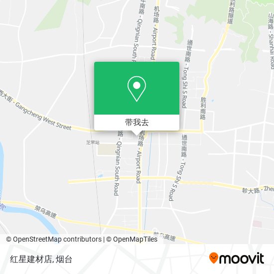 红星建材店地图