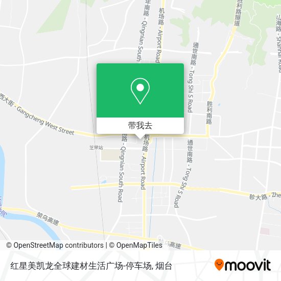 红星美凯龙全球建材生活广场-停车场地图