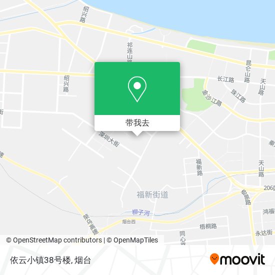 依云小镇38号楼地图