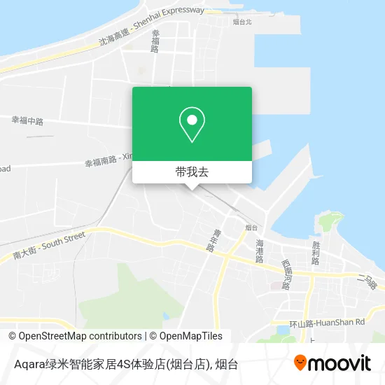 Aqara绿米智能家居4S体验店(烟台店)地图