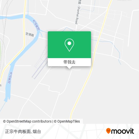 正宗牛肉板面地图