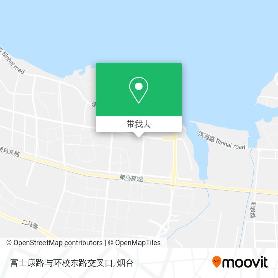 富士康路与环校东路交叉口地图