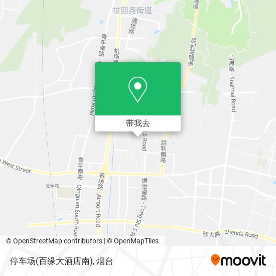 停车场(百缘大酒店南)地图