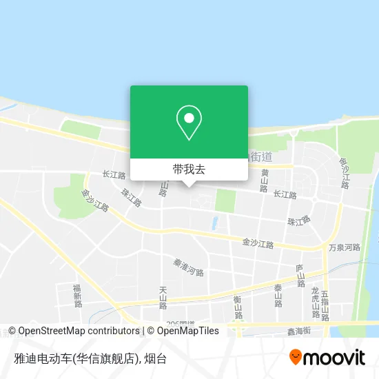 雅迪电动车(华信旗舰店)地图