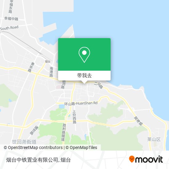 烟台中铁置业有限公司地图