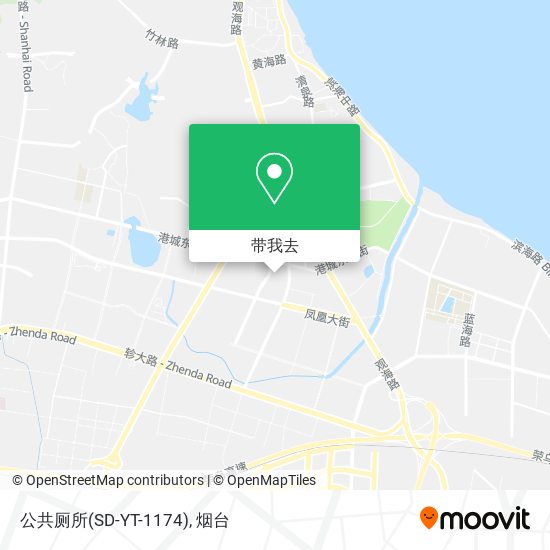 公共厕所(SD-YT-1174)地图