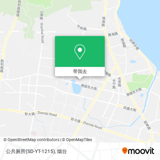公共厕所(SD-YT-1215)地图