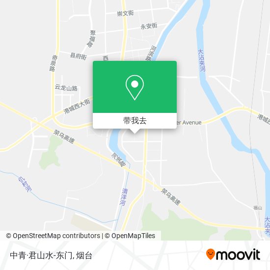 中青·君山水-东门地图