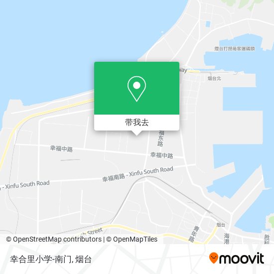 幸合里小学-南门地图