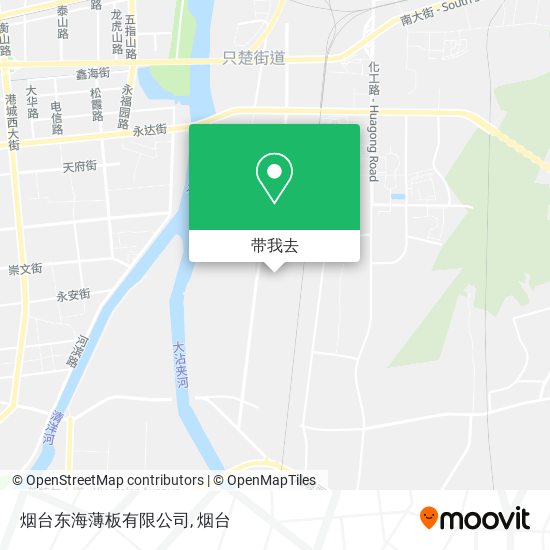 烟台东海薄板有限公司地图