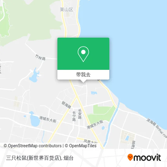 三只松鼠(新世界百货店)地图