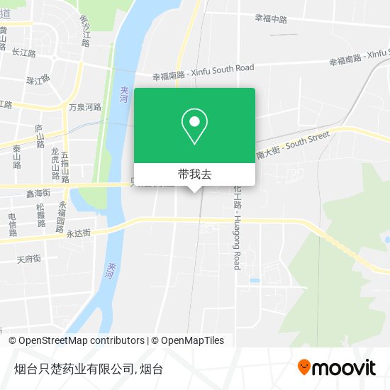 烟台只楚药业有限公司地图