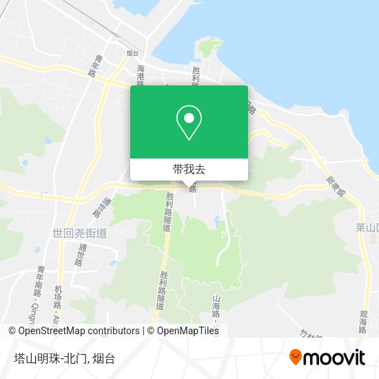 塔山明珠-北门地图
